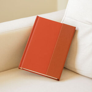 Cru Antique Terracota Pontilhado com 240 Páginas