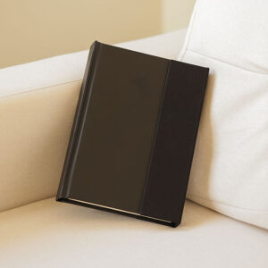 Cru Antique Preto Pautado com 168 Páginas