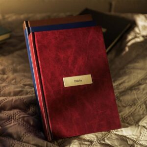 Diário Vinho com 240 Páginas