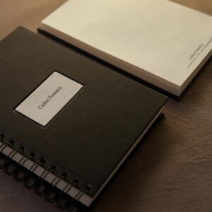 Wire-o Personalizado+ Bloco de Anotações Personalizado