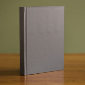 Cru Médian Cinza Pautado com 168 Páginas