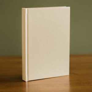 Cru Médian Marfim Pautado com 240 Páginas