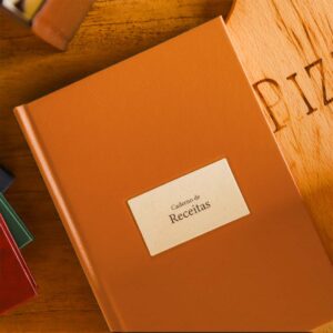 Caderno de Receitas Caramelo