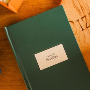 Caderno de Receitas Verde